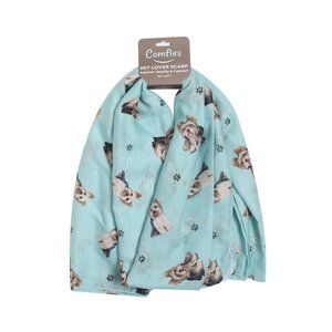 Comfies Scarf Yorkshire Terrier print